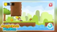 Jungle Rush : Fun Run Screen Shot 4