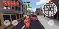 Moto Rider Speedy Courier - Simulation Game Screen Shot 1
