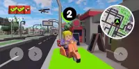 Moto Rider Speedy Courier - Simulation Game Screen Shot 2