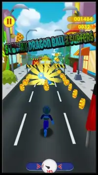 Subway Dragon ball surfer Z Screen Shot 1