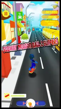 Subway Dragon ball surfer Z Screen Shot 3