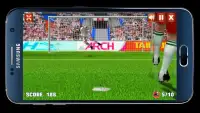 Penalty soccer challenge (Offline Game) Screen Shot 0