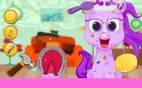 * little baby Pony games For Girl: Pony Care Game Screen Shot 0