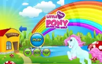 * little baby Pony games For Girl: Pony Care Game Screen Shot 8