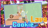 Escaper Cookie Swirl - Robloxe Obby LavaLand Mod Screen Shot 0
