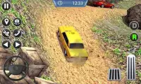 Hill Taxi Climb Mountain 3D - Taxi Drive Sim 2019 Screen Shot 1
