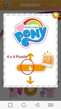 Puzzle Game Pony Screen Shot 3