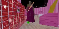 Scary Barbi Granny V2.3 : Pink house Horror game Screen Shot 2