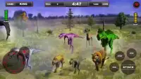 Lion vs Dinosaur Animal Simulator Game Screen Shot 9