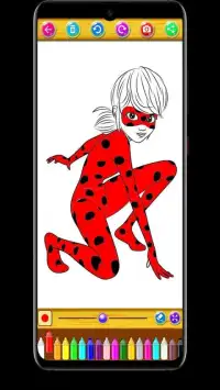 Miraculous Ladybug Coloring Book Screen Shot 5
