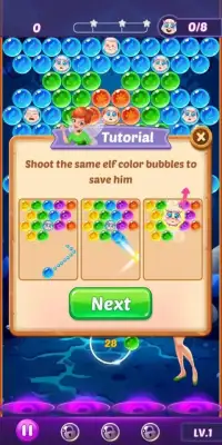 Bubble Fairy Adventure - A Classic Bubble Shooter Screen Shot 6