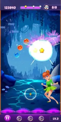 Bubble Fairy Adventure - A Classic Bubble Shooter Screen Shot 2