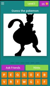 Guess The Pokemon Shadow Quiz Screen Shot 17