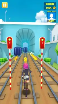 Subway Princess - Endless Run Screen Shot 0