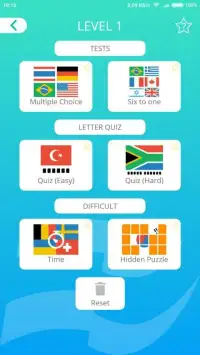 Flags of World Countries: Guess Quiz & Puzzle Screen Shot 8