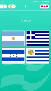 Flags of World Countries: Guess Quiz & Puzzle Screen Shot 5