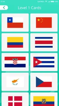 Flags of World Countries: Guess Quiz & Puzzle Screen Shot 4