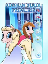 Pony Frozen Dress Up Screen Shot 1