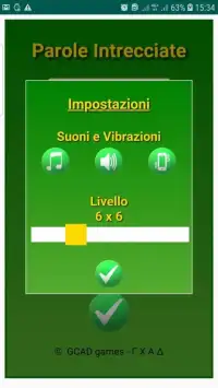 Parole Intrecciate - Italian Word Search Game Screen Shot 6
