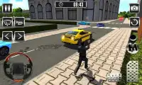 Pro Taxi Driver Sim 2019 - City Taxi Car Driving Screen Shot 1