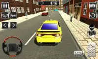 Pro Taxi Driver Sim 2019 - City Taxi Car Driving Screen Shot 0