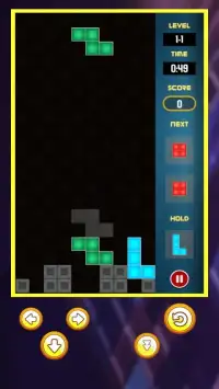 Tetris - Block Saga Screen Shot 1