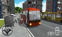 Real Bus Driver 3D - Coach Bus Driving Games 2019 Screen Shot 1