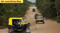 Real Tuk Tuk Auto Rickshaw Driving 3d-Offroad Game Screen Shot 2