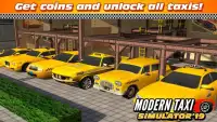 Modern Taxi Driving Game 3D Screen Shot 0