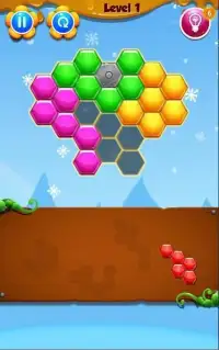 Hexagon Block Puzzle challenge Screen Shot 7
