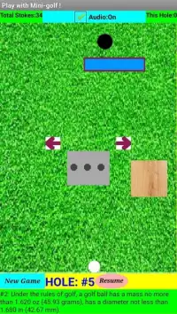 Mini Golf Screen Shot 1