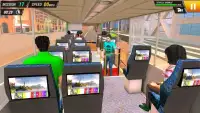 कोच बस ड्राइविंग सिम्युलेटर 2019 - Bus Driving Sim Screen Shot 4