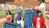 कोच बस ड्राइविंग सिम्युलेटर 2019 - Bus Driving Sim Screen Shot 8