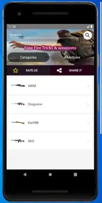 Guide For Free Fire new strategies Screen Shot 5