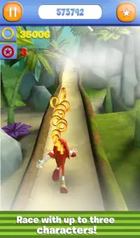 The Adventures of Sonic in Jungle Dash 3D Screen Shot 1