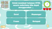 Latihan Soal SMK Multimedia HTML Screen Shot 0