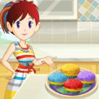 Sara's Cooking Class : Rainbow Muffins