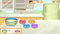 Sara's Cooking Class : Rainbow Muffins Screen Shot 0