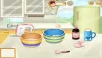 Sara's Cooking Class : Rainbow Muffins Screen Shot 2