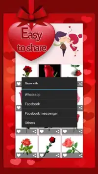 Love Stickers - Valentine Screen Shot 1