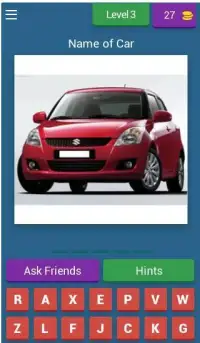Indian Cars Quiz Game Screen Shot 14