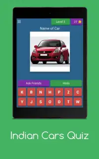 Indian Cars Quiz Game Screen Shot 8