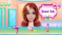 Games Hair Salon: love Hairstyle Color Makeover Screen Shot 0