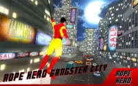 Rope Hero Gangster City - SuperHero Rescue Mission Screen Shot 5