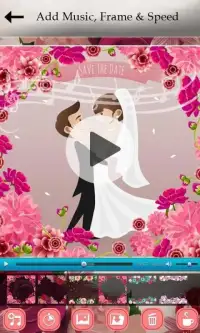 Wedding Photo to Video Maker Screen Shot 0