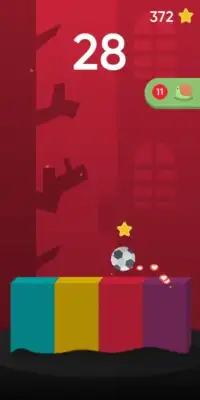 Colorful Bouncing Ball - Bounce on color Screen Shot 0