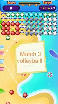 Bubble Shooter - Beach Volley ball Screen Shot 4