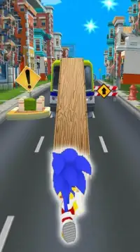 Subway Sonic's Jump: Super Runner 3d Hedgehog 2020 Screen Shot 3
