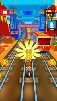 Train Surf Run - Subway Endless Game Screen Shot 3