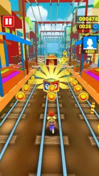 Train Surf Run - Subway Endless Game Screen Shot 1